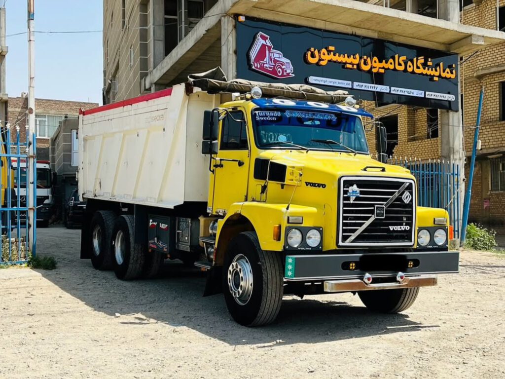 خرید کامیون کمپرسی صفر کیلومتر در نمایشگاه فروش کامیون